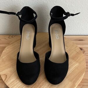 Pop Womens Gal Block Heel Pumps 10M